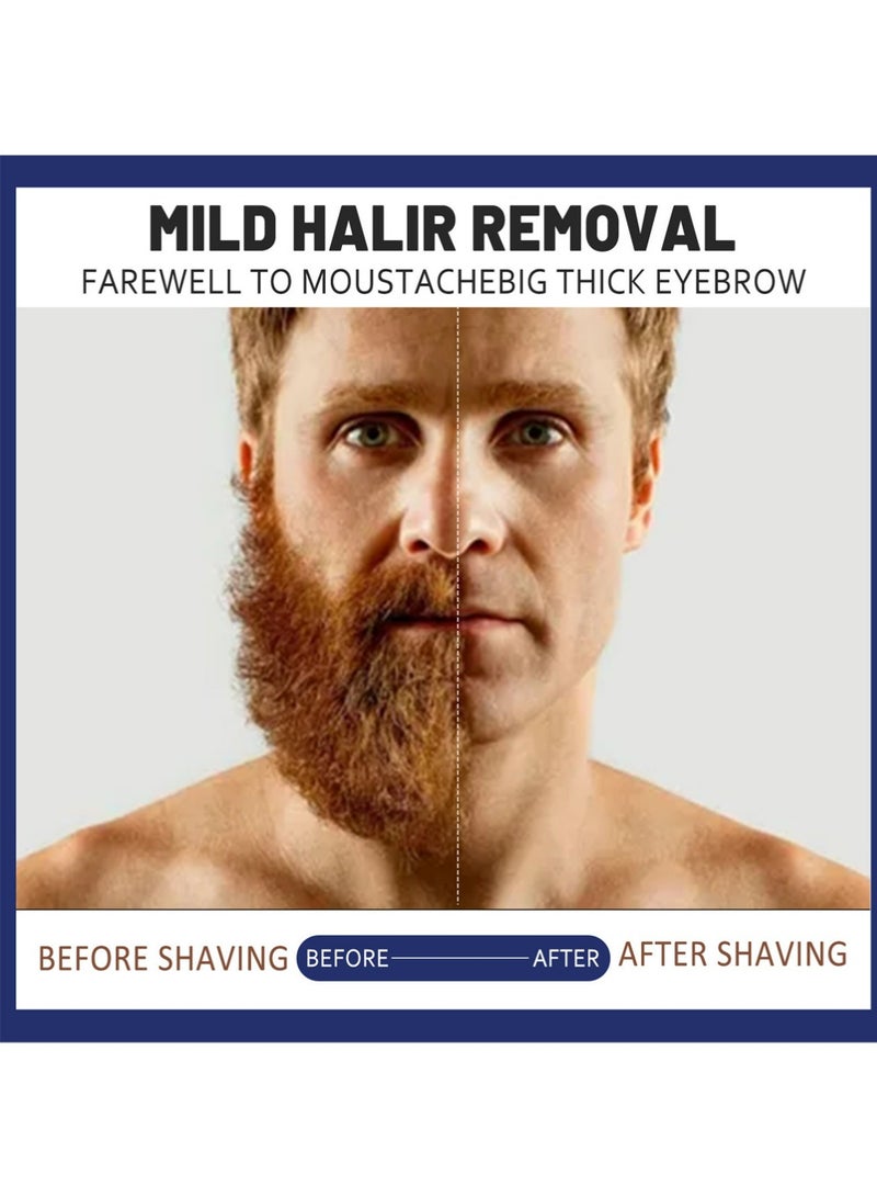إيلهو كريم إزالة الشعر للرجال - لطيف وغير مزعج لإزالة الشعر في الجسم والصدر واللحية والذراعين. - Image 2